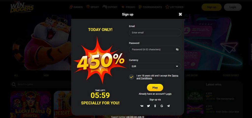 WinDiggers Casino Site Sister Sites, Bonuses, Gamings and A lot more